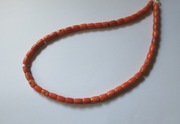 Czerwone korale naszyjnik 