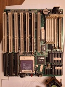 Retro Płyta główna PCChips M912 z RAM i procesorem 486 dx4 100