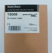 Oryginalny tusz Epson T8008 700ml Matte Black