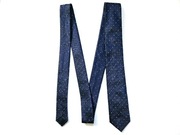 Krawat męski granatowy