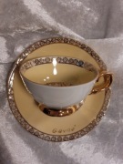 TYSK - niemiecka porcelana - filiżanka i talerzyk