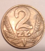 2 ZLOTE 1978 r. Bez Znaku Mennicy 