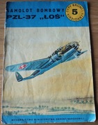Jerzy Domański SAMOLOT BOMBOWY PZL 37 "ŁOŚ"