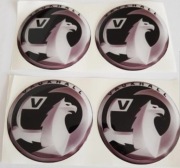 VAUXHALL EMBLEMATY NAKLEJKI KOŁPAKI FELGI 70 mm