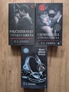 E.L. James – 50 twarzy Greya|Ciemniejsza strona Greya|Nowe oblicze Greya
