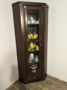 Witryna narożna kredens narożna Wenge 194x84 stan dobry