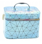 Kuferek Duży (Kosmetyczka, lusterko)24x17x15 błysk