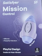 Wibrator Satisfyer Mission Control 2 w 1