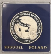 20000 zł 1989 rok MŚ w piłce nożnej Włochy 1990
