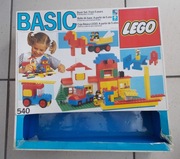 LEGO 540 BASIC PUDEŁKO DO ZESTAWU  ROK 1985