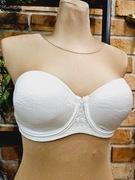 Triumph stanik biustonosz bra balkonetka bardotka bardot 70E 32E