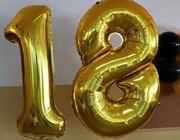 Balony na osiemnastkę - 18 lat - foliowe