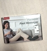 Bezprzewodowy masażer do stóp Comfytemp - kompresja  i ciepło. Bluetooth 