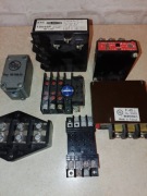 różnorodne komponenty elektrotechniczne, zabezpieczeniowe i sterując