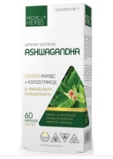 Medica Herbs ASHWAGANDHA 500mg 60kapsułek stres