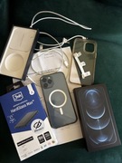 IPHONE 12 PRO MAX 256GB PACYFIC BLUE, bateria 95% + dodatki gratisowe