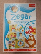 Zegar zbiór zadań edukacyjnych dla najmłodszych Trefl