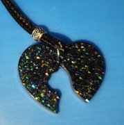 Wisiorek z wizerunkiem kota - z żywicy epoksydowej 