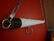 Belka Shibari, belka BDSM  94 cm fi 50 + Łańcuchy