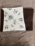 Bawełniany kocyk wafel 50x75 otulacz premium wyprawka prezent handmade