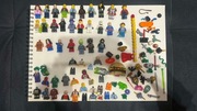 Lego mix figurek oraz elementów 