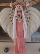 Personalizowany Anioł Stróż, Chrzest, Komunia  30x50 cm