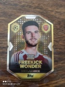 Karta piłkarska kolekcjonerska Declam Rice freekick wonder