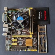 ASUS H81M-C I5 4570S 12 GB DDR3 SSD 120GB