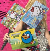 Game cards hello Kitty VIP 2szt i angry birds vip