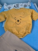 Komplet body bluza spodnie roz 68