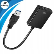 Adapter USB 3.0 do HDMI Konwerter Full HD 1080p Windows PC TV 