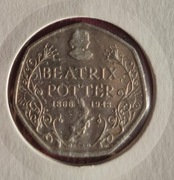 ANGLIA     50 pensów / BEATRIX POTTER  /stan dobry /POLECAM