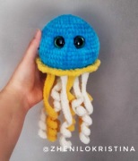 Pluszowa zabawka Meduza HandMade