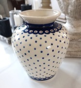 BOLESŁAWIEC duży WAZON 19,7 cm wys. R-3 stan idealny