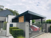 Wiata Garażowa Samochodowa CarPort 3,5 x 5m ścianki, furtka NA WYMIAR!