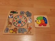 Układanka drewniana dla dzieci 