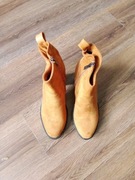 botki na slupku ocieplane uzywane w dobrym stanie rozm 40