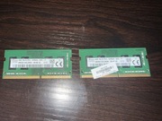 8GB RAM DDR4 do laptopa SK hynix 2x 4 GB GB RAM 1Rx16 PC4-3200AA