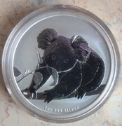 Koala 1 uncja Srebra 2010