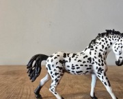 Schleich koń knabstrupper klacz figurka model wycofany z 2014 r.