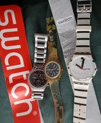 Swatch 2+1gratis zegarki vintage