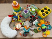 Zestaw zabawek dla niemowląt skip hop Manhattan toy fisher price