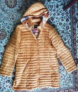 JAK NOWA piękna długa kurtka pikowana