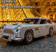 Klocki 1439 el. Pojazd James Bond Car Zestaw Techniczny DIY