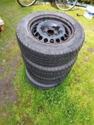 Koła z oponami zimowymi 195/65/15 ford opel
