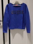 *GUESS* śliczna chabrowa bluzka 36 S