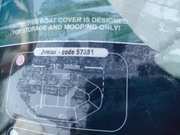 Pokrowiec na rowerek wodny, ponton, łódkę 