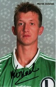 Marek Jóźwiak, autograf piłkarza, reprezentacja Polski, Legia 
