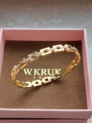 HIT nowa pozłacana bransoletka Stal Chirurgiczna 