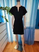 Czarna sukienka H&M 40 elegancka (15)
